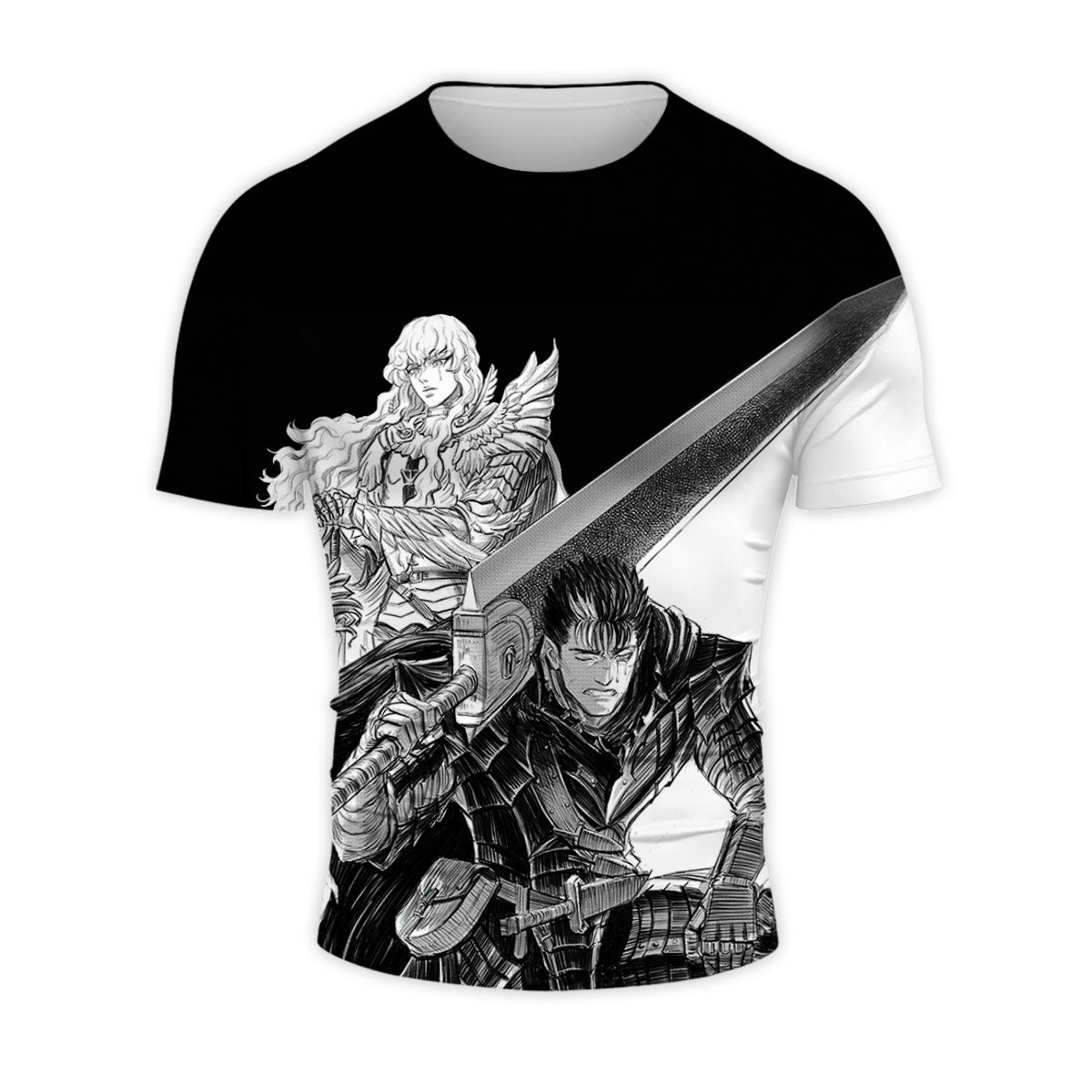 Berserk Guts Berserker Wielding Greatsword Anime Apparel