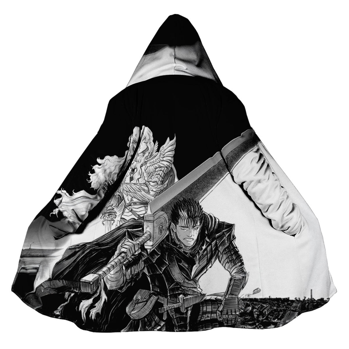 Berserk Guts Berserker Wielding Greatsword Anime Apparel