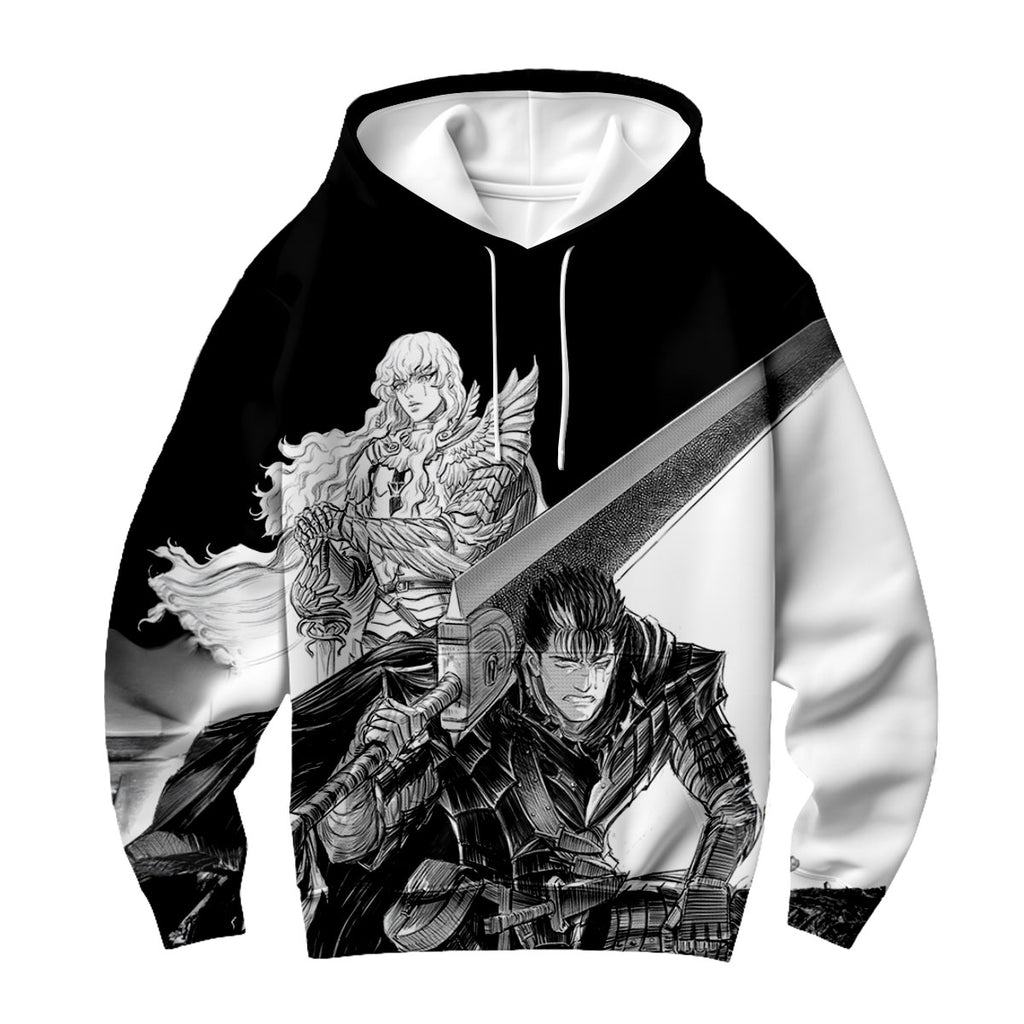 Berserk Guts Berserker Wielding Greatsword Anime Apparel