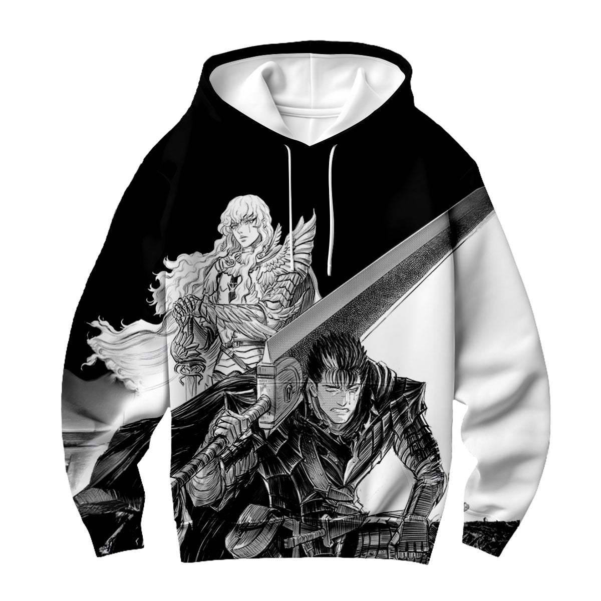 Berserk Guts Berserker Wielding Greatsword Anime Apparel