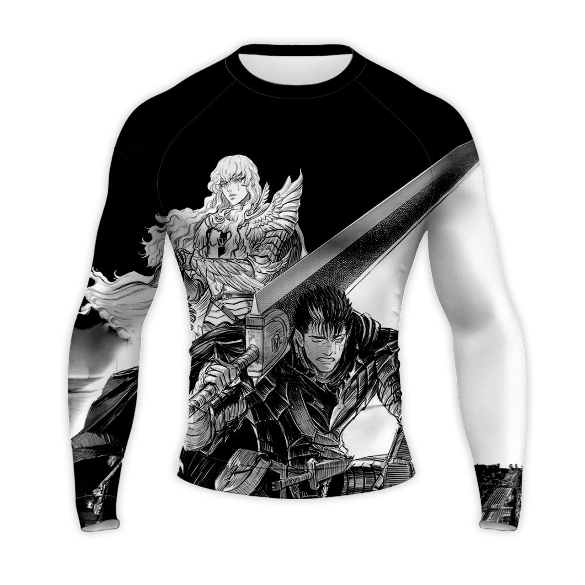 Berserk Guts Berserker Wielding Greatsword Anime Apparel