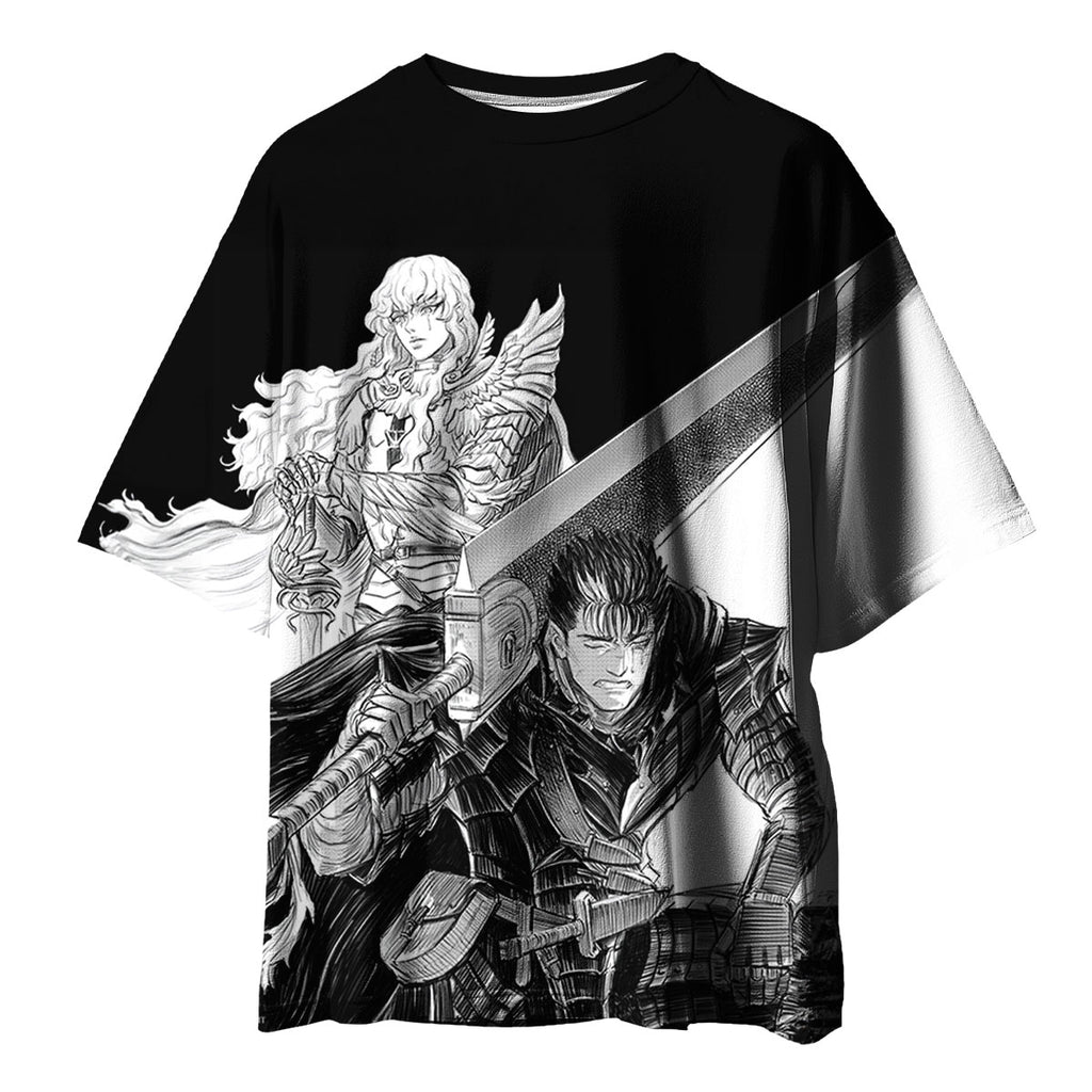 Berserk Guts Berserker Wielding Greatsword Anime Apparel