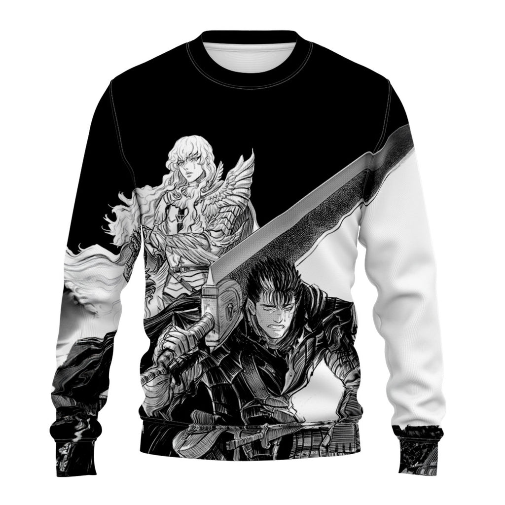 Berserk Guts Berserker Wielding Greatsword Anime Apparel