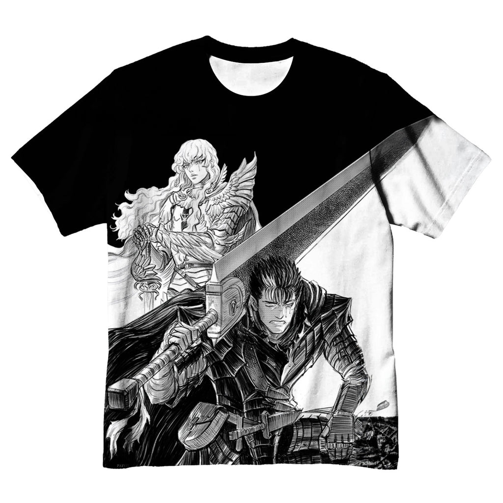 Berserk Guts Berserker Wielding Greatsword Anime Apparel