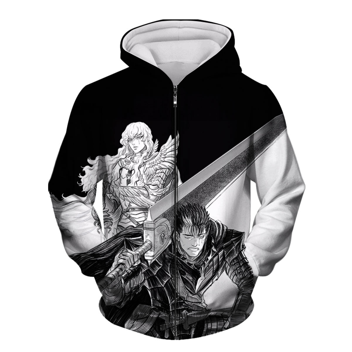 Berserk Guts Berserker Wielding Greatsword Anime Apparel