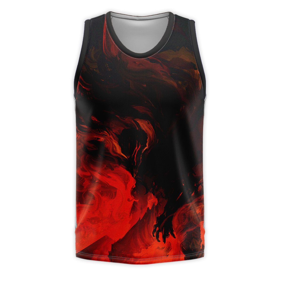 Berserk Guts Blazing Fiery Aura Anime Apparel