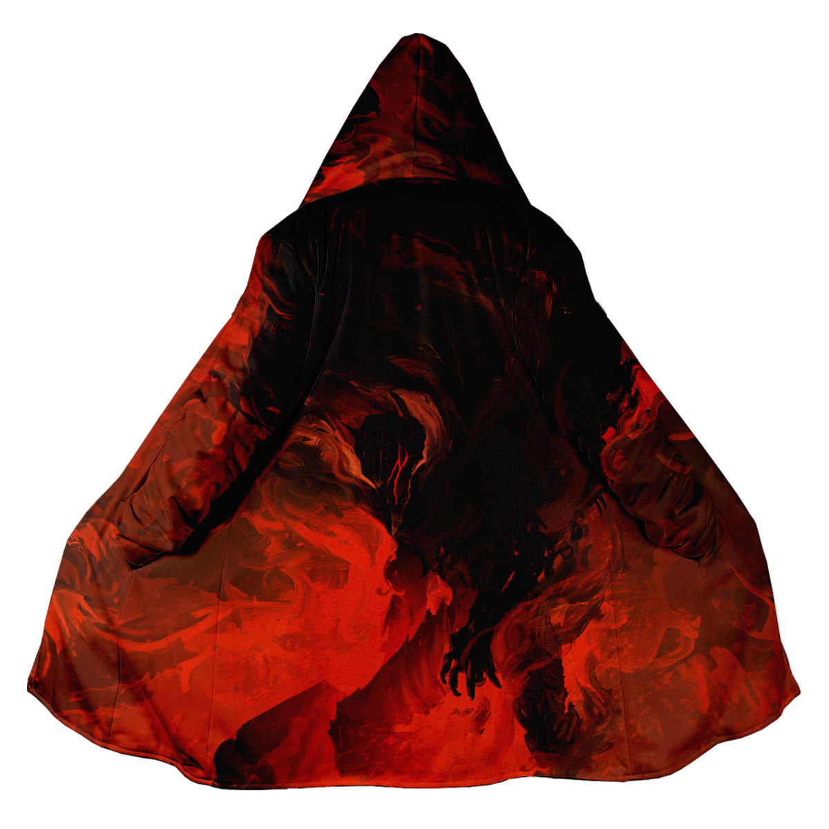 Berserk Guts Blazing Fiery Aura Anime Apparel