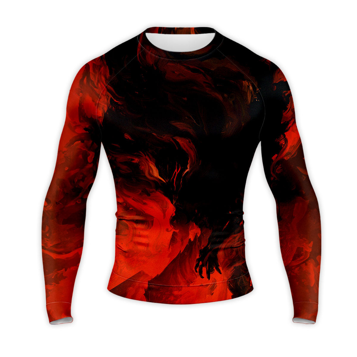 Berserk Guts Blazing Fiery Aura Anime Apparel
