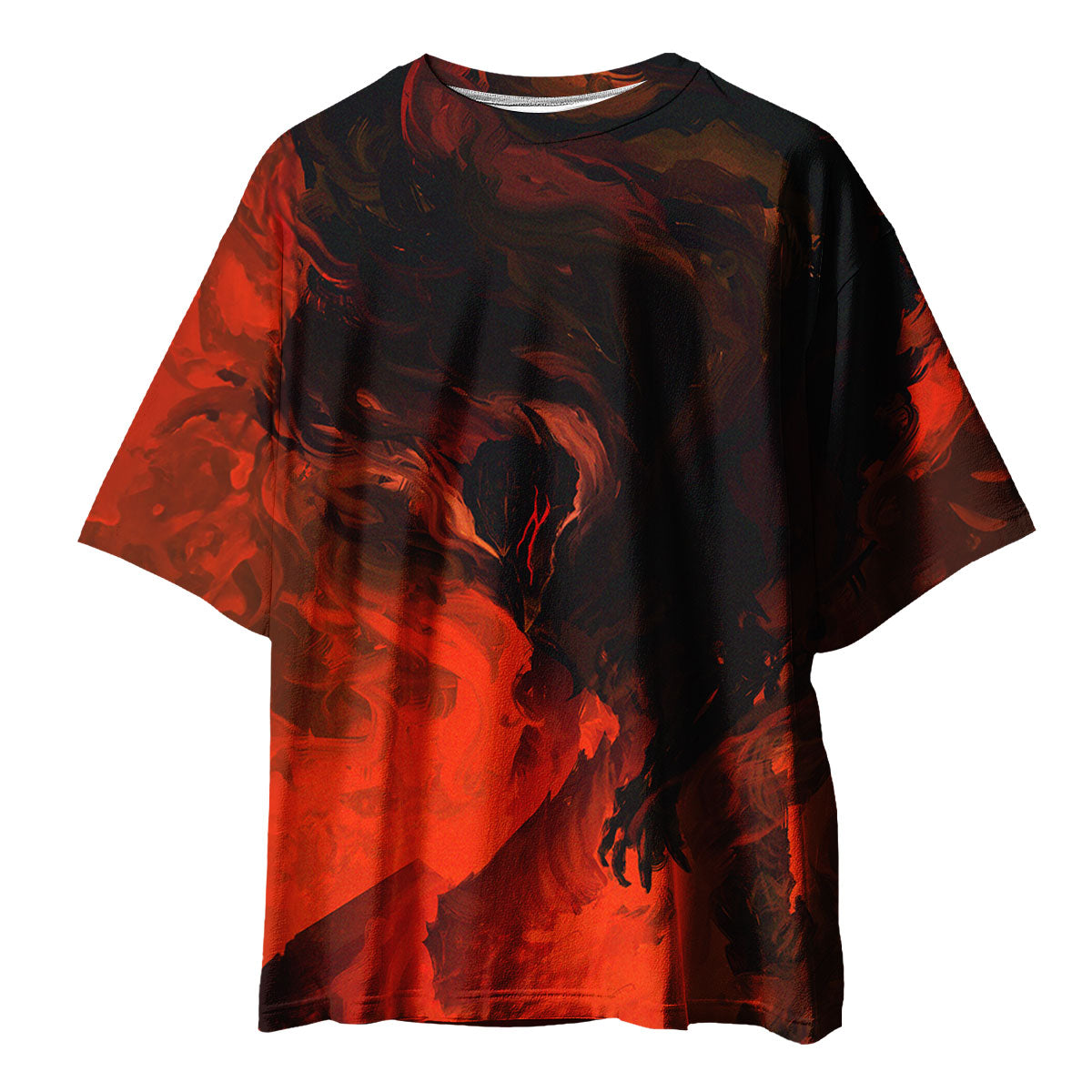 Berserk Guts Blazing Fiery Aura Anime Apparel
