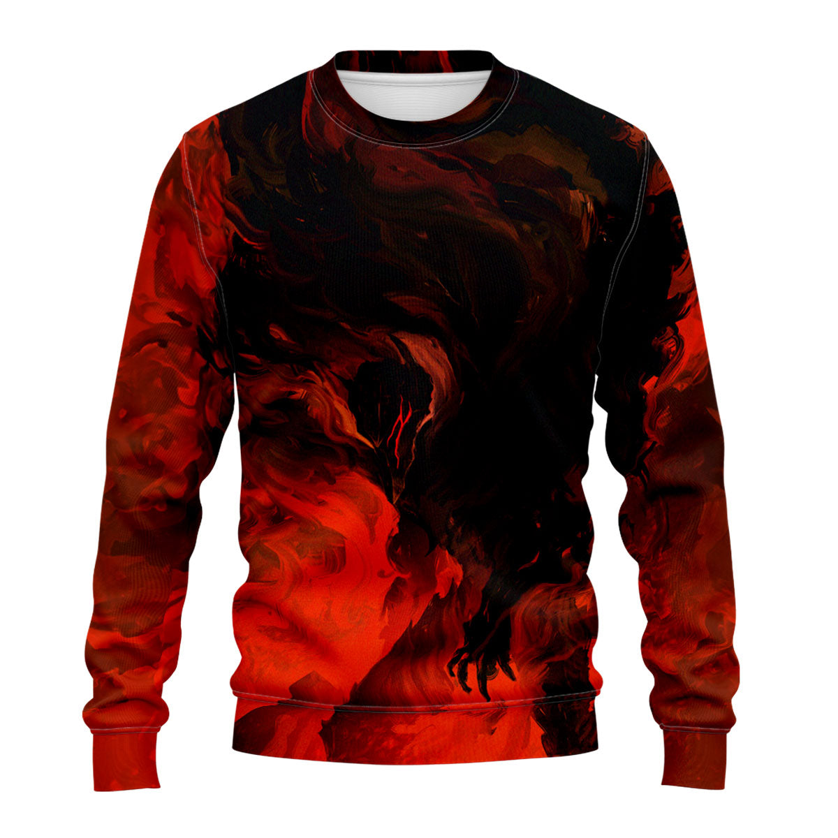 Berserk Guts Blazing Fiery Aura Anime Apparel
