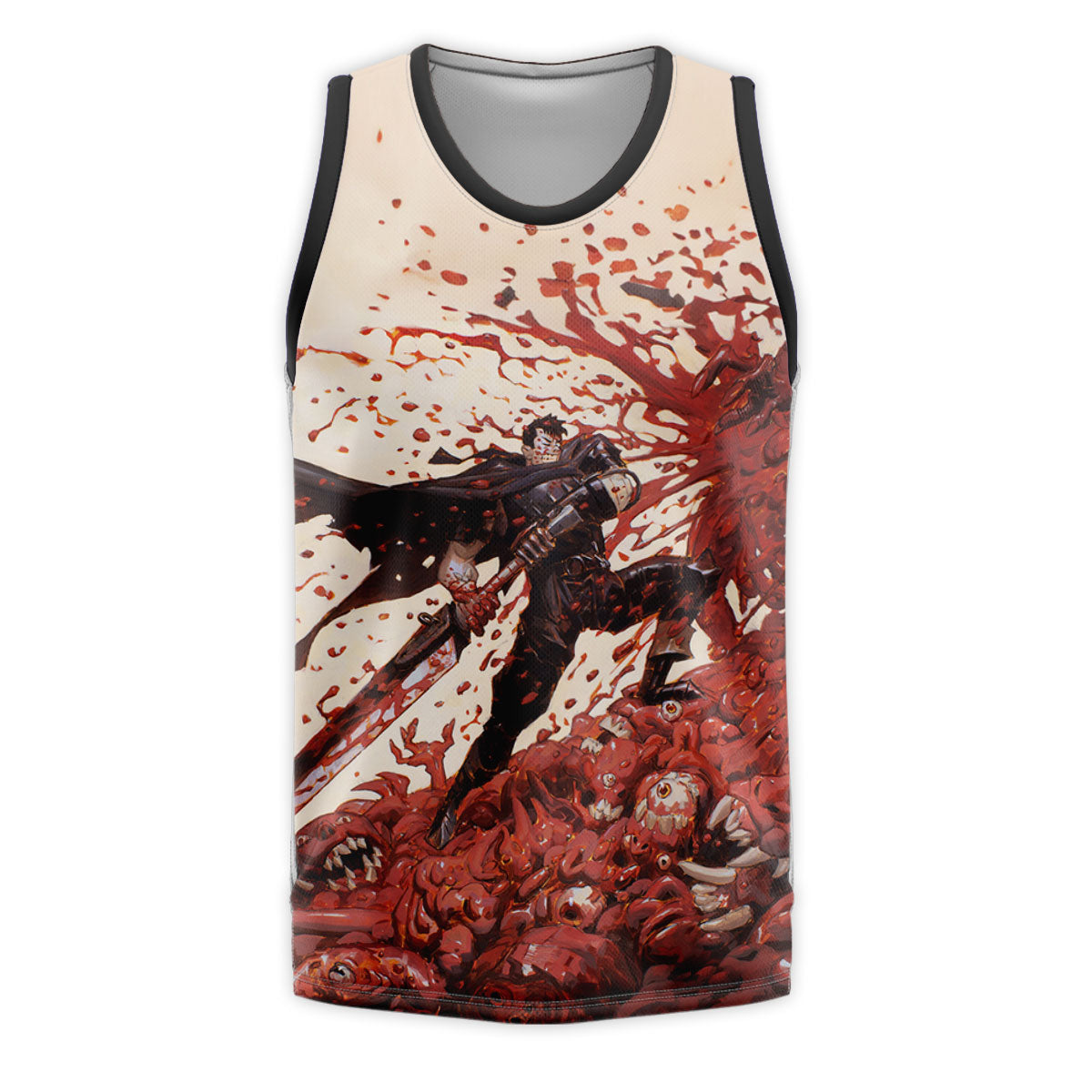 Berserk Guts Blood And Monsters Anime Apparel