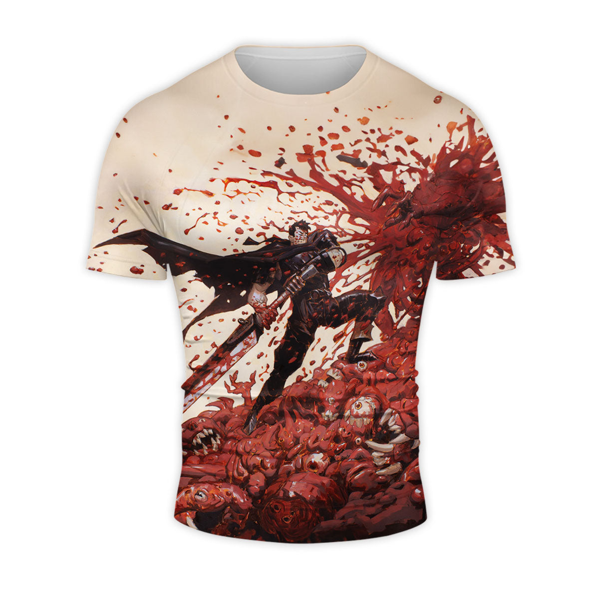 Berserk Guts Blood And Monsters Anime Apparel