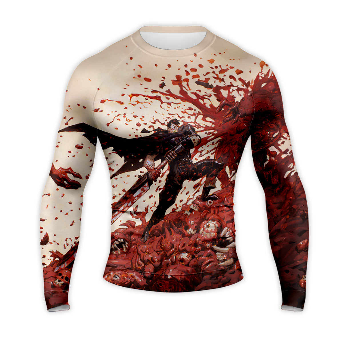 Berserk Guts Blood And Monsters Anime Apparel