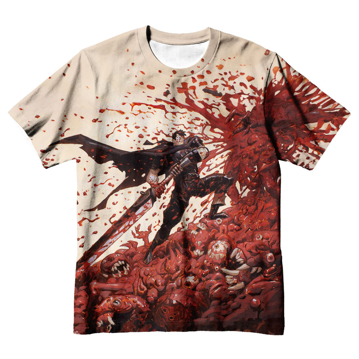 Berserk Guts Blood And Monsters Anime Apparel