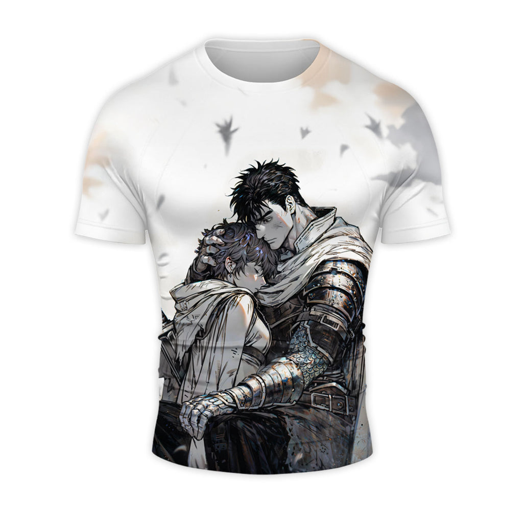 Berserk Guts Casca Embracing Anime Apparel