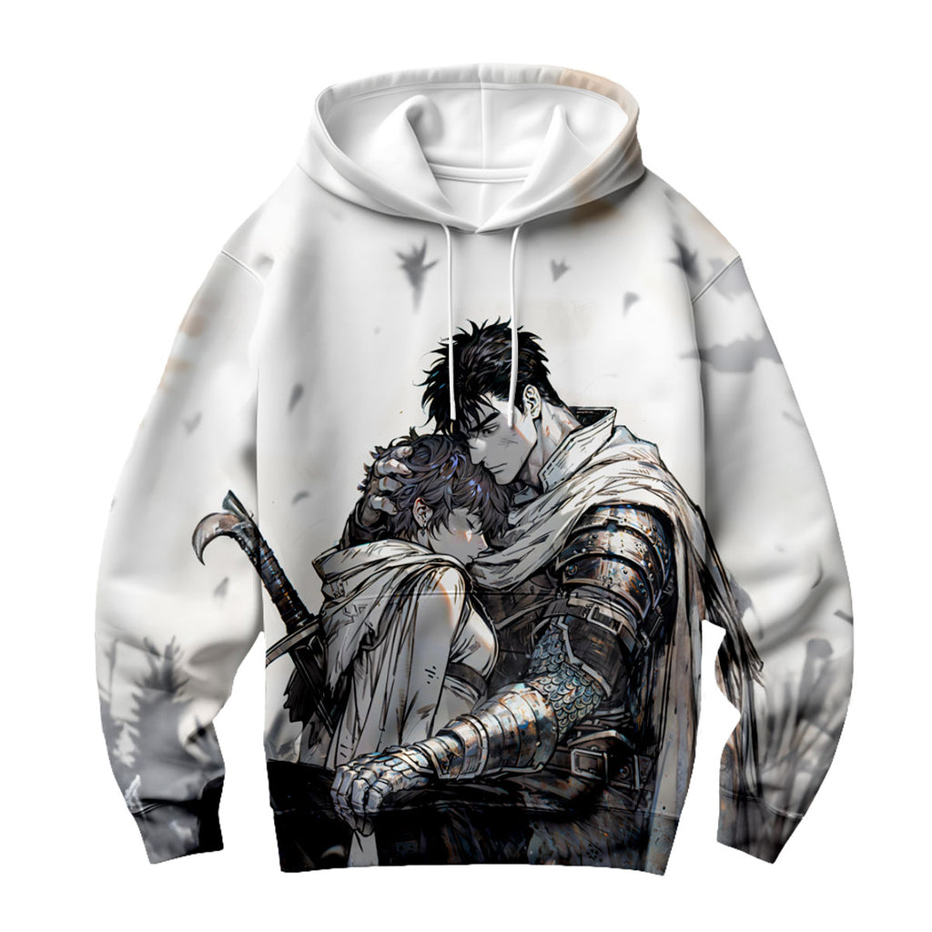 Berserk Guts Casca Embracing Anime Apparel
