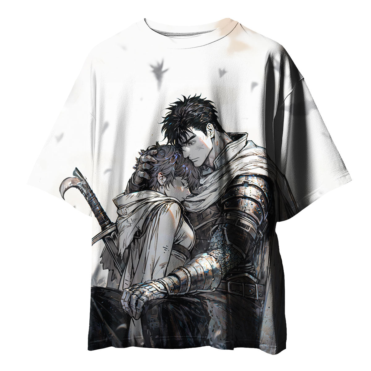 Berserk Guts Casca Embracing Anime Apparel