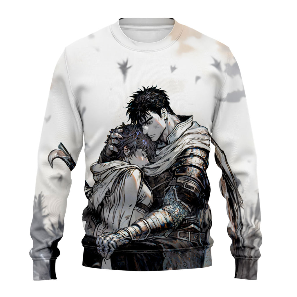 Berserk Guts Casca Embracing Anime Apparel