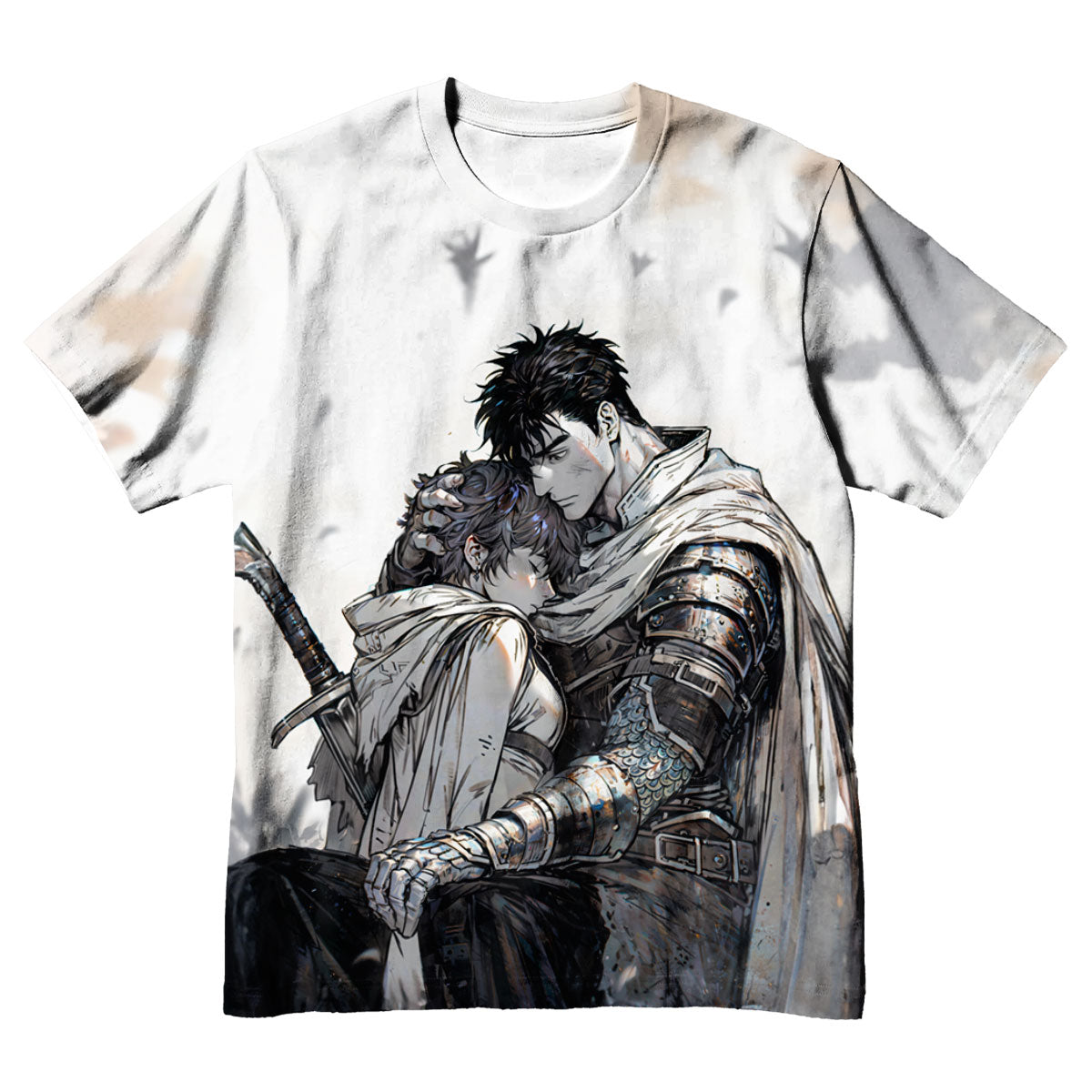 Berserk Guts Casca Embracing Anime Apparel