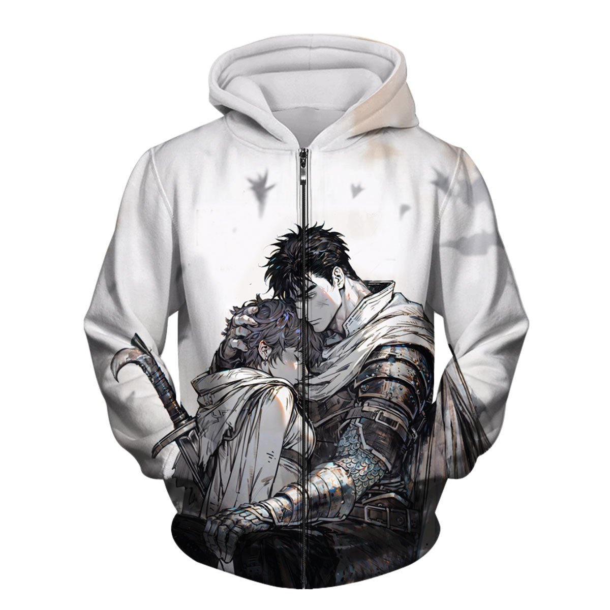 Berserk Guts Casca Embracing Anime Apparel
