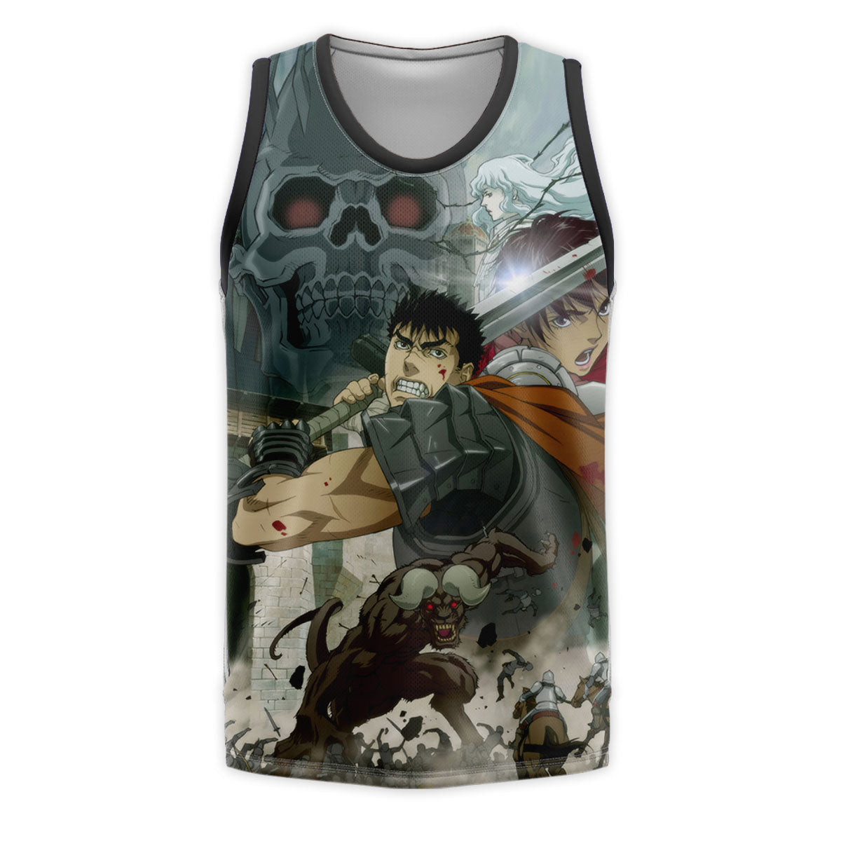 Berserk Guts Combat Pose Anime Apparel