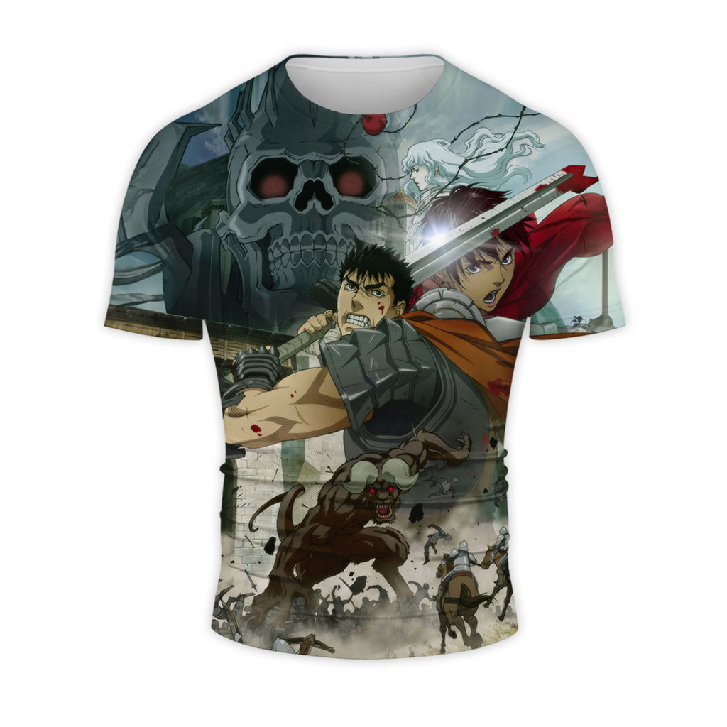 Berserk Guts Combat Pose Anime Apparel