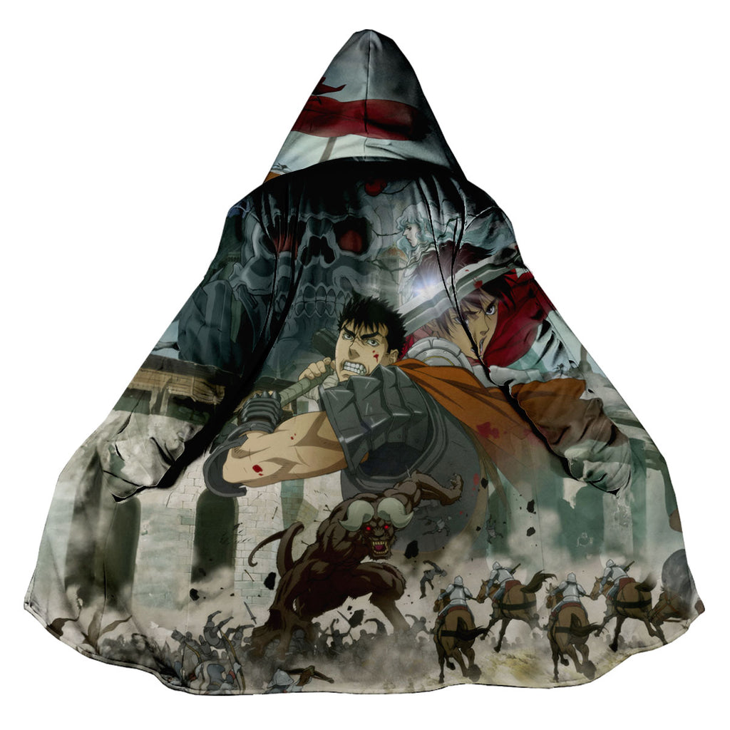 Berserk Guts Combat Pose Anime Apparel