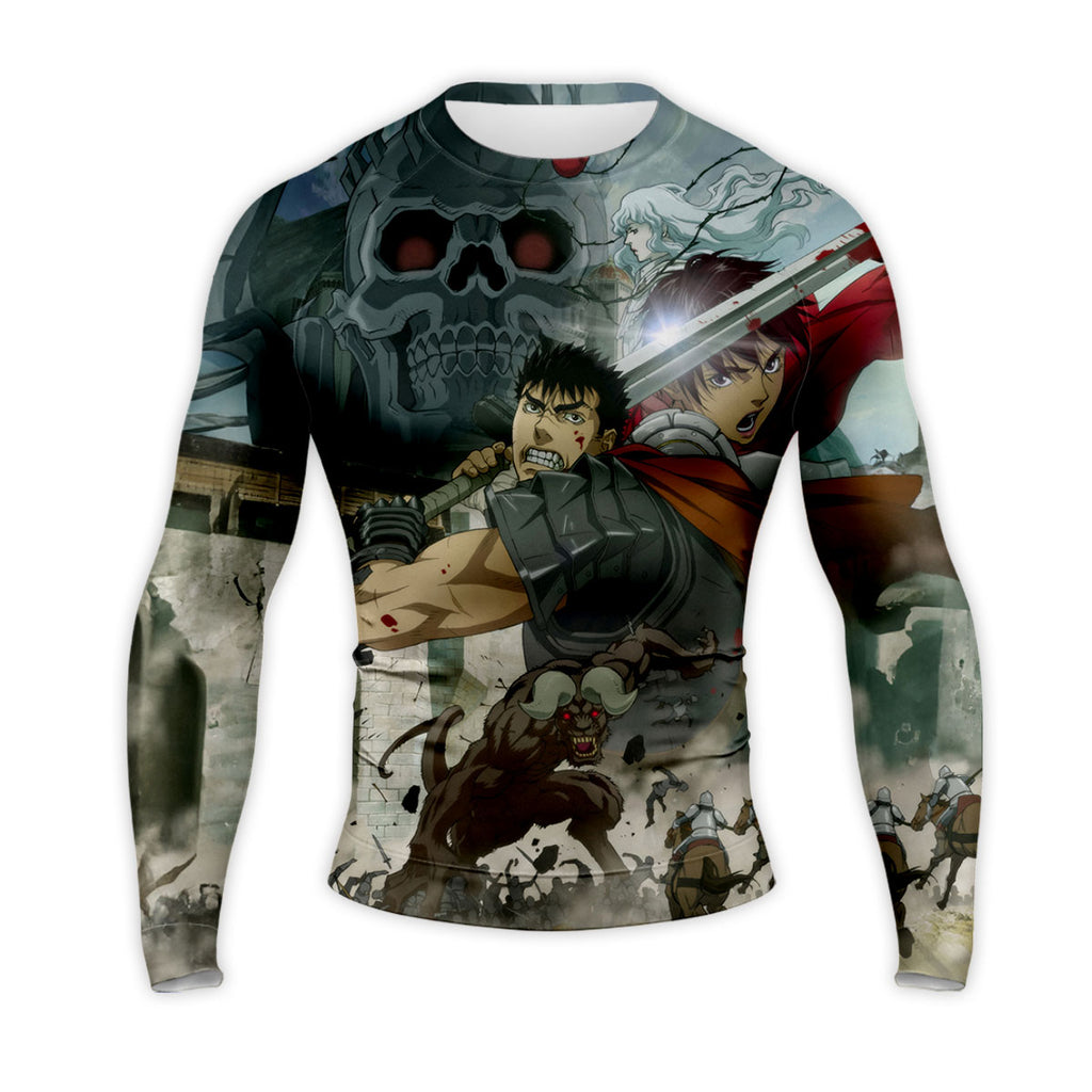 Berserk Guts Combat Pose Anime Apparel