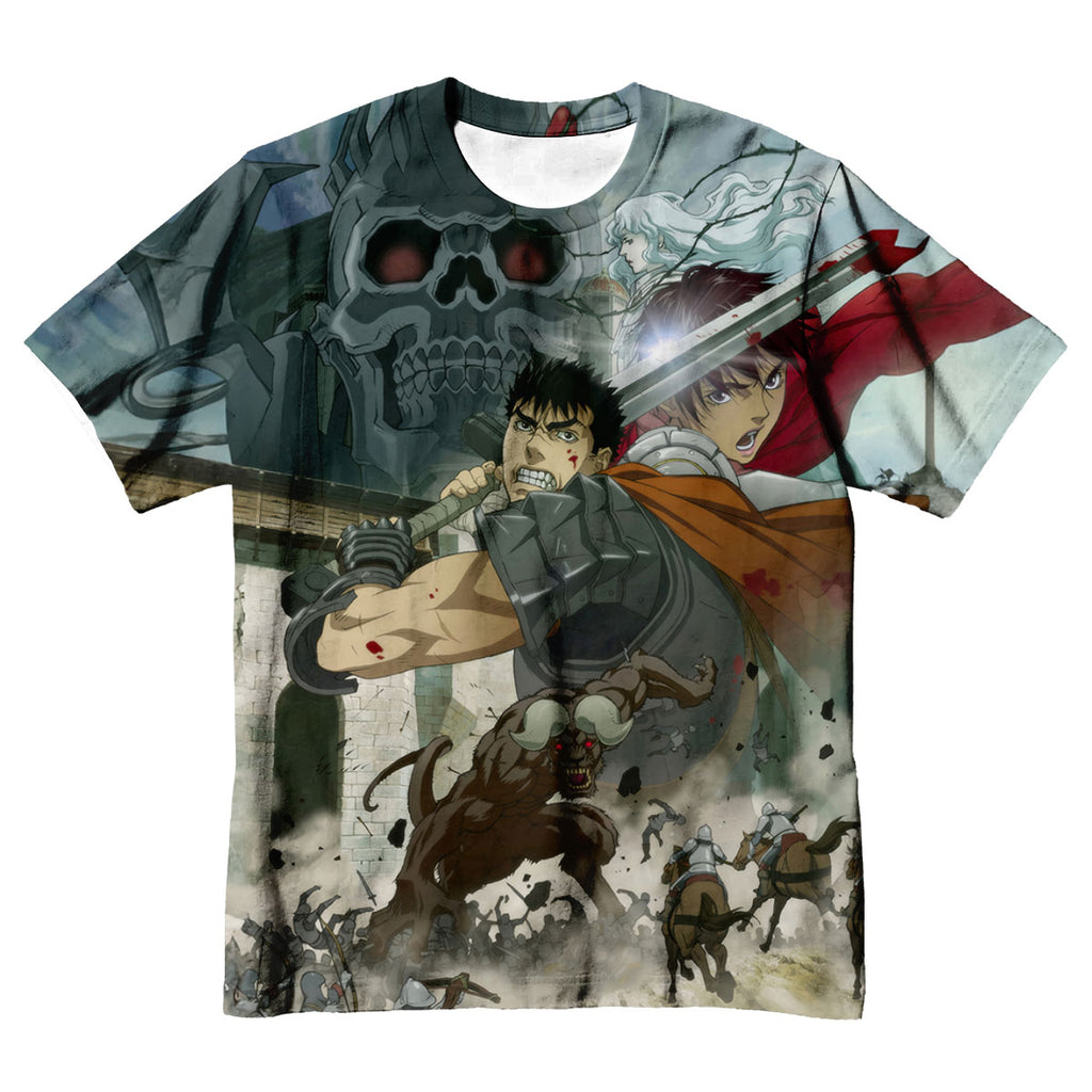 Berserk Guts Combat Pose Anime Apparel