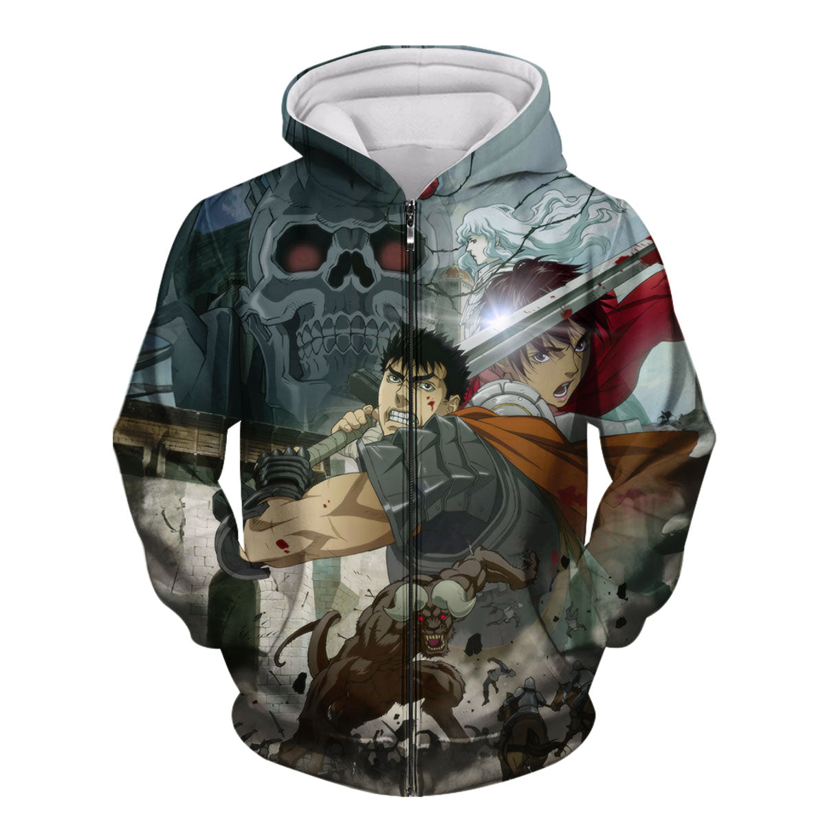 Berserk Guts Combat Pose Anime Apparel