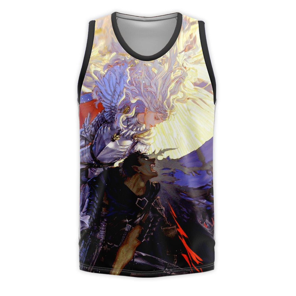 Berserk Guts Confronting Griffith_1 Anime Apparel