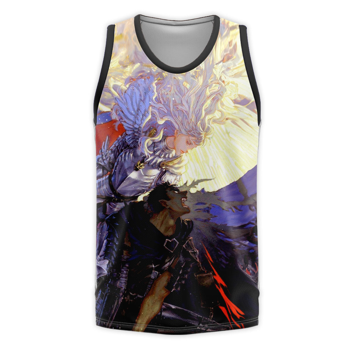 Berserk Guts Confronting Griffith_1 Anime Apparel