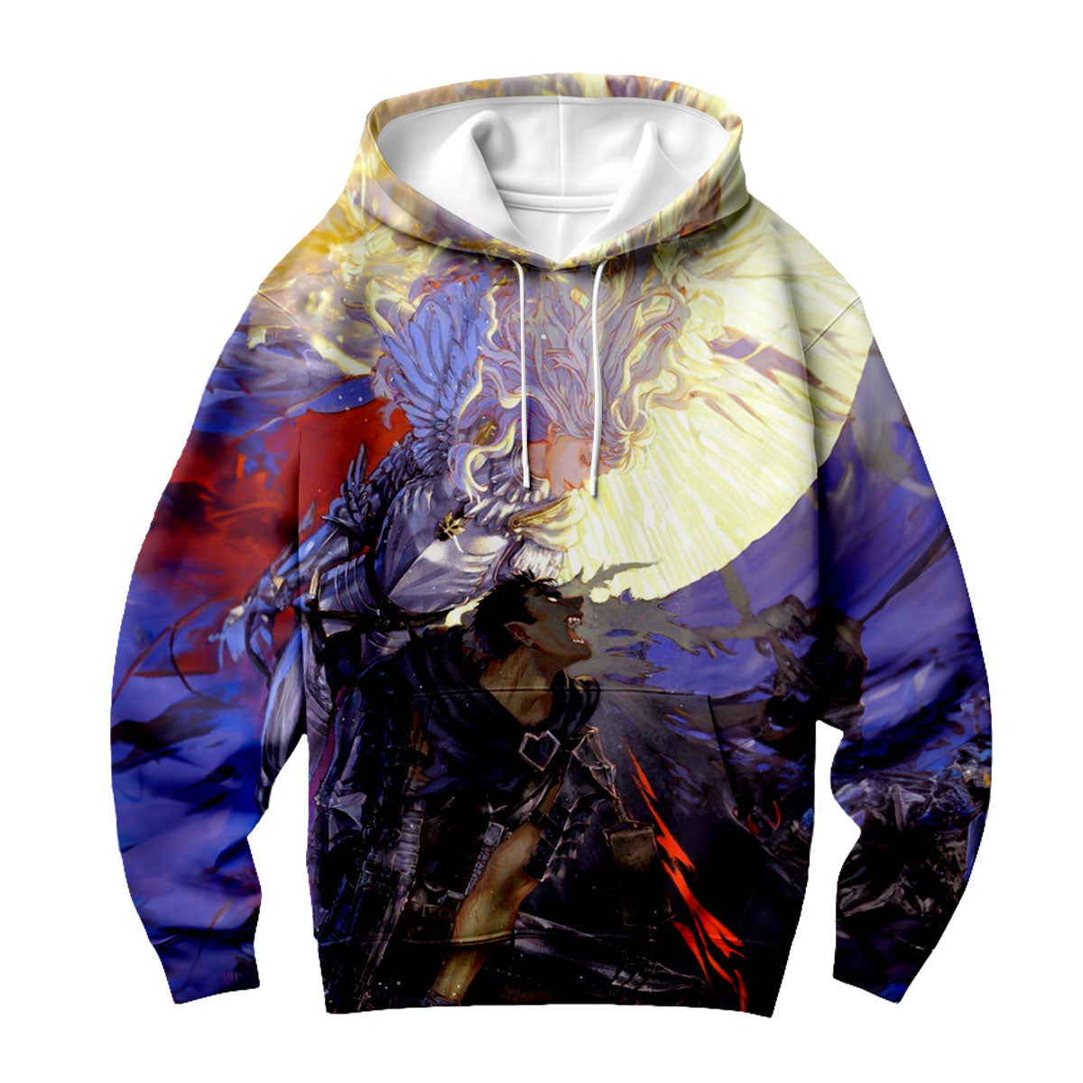 Berserk Guts Confronting Griffith_1 Anime Apparel