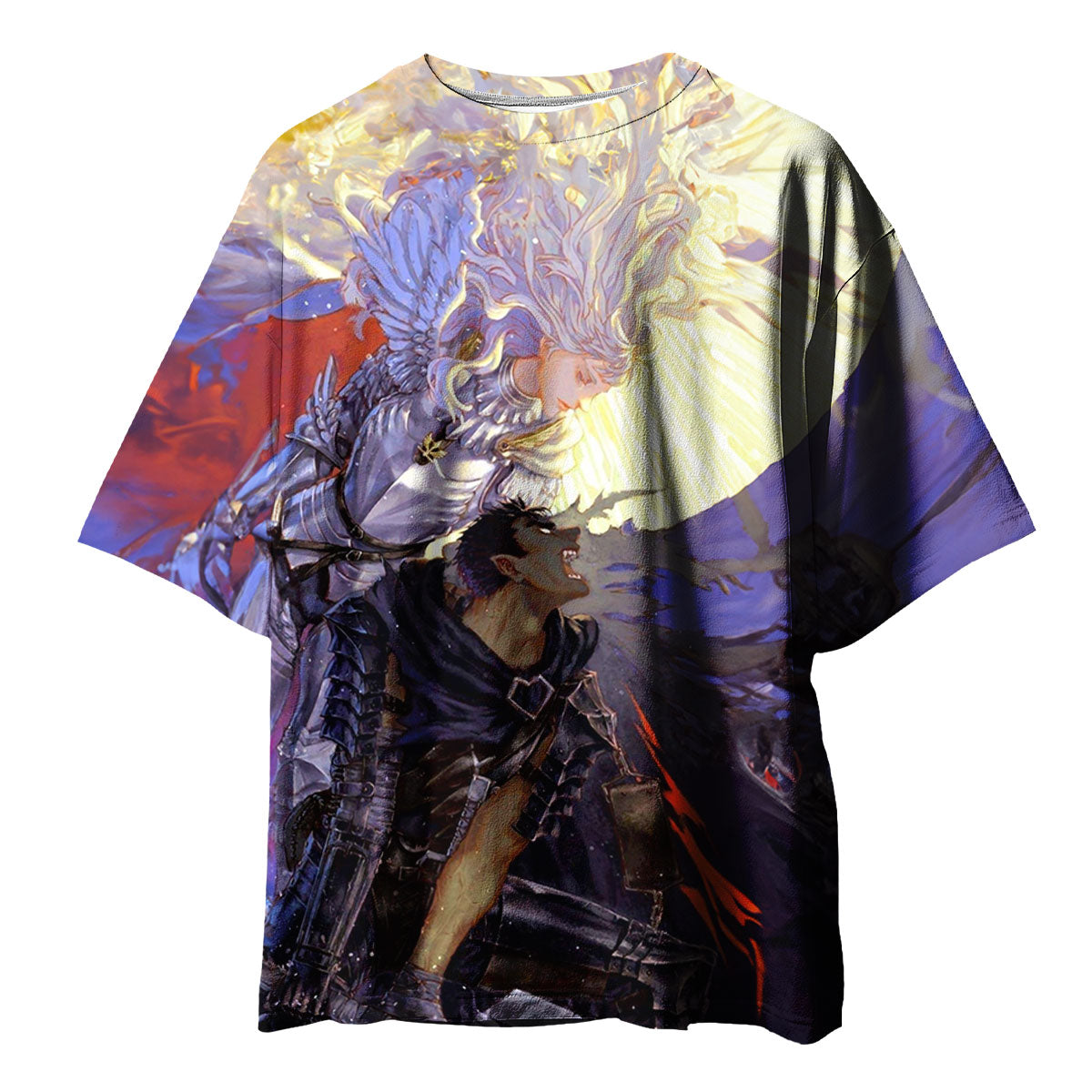 Berserk Guts Confronting Griffith_1 Anime Apparel