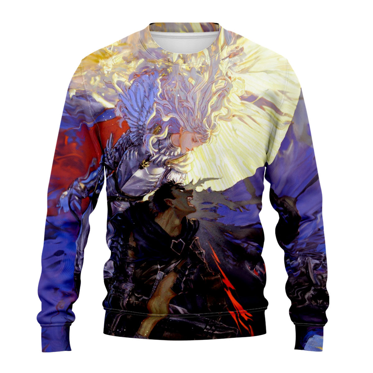 Berserk Guts Confronting Griffith_1 Anime Apparel