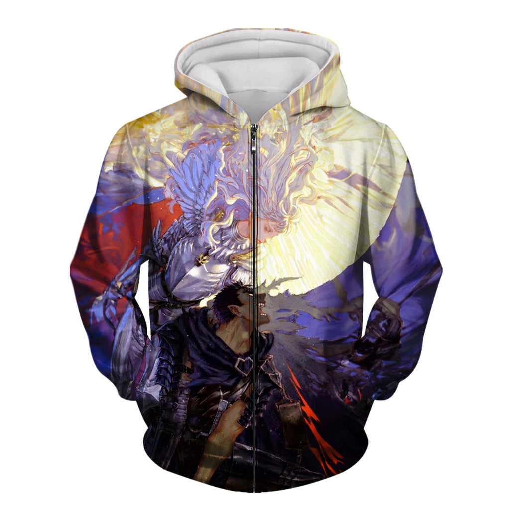 Berserk Guts Confronting Griffith_1 Anime Apparel