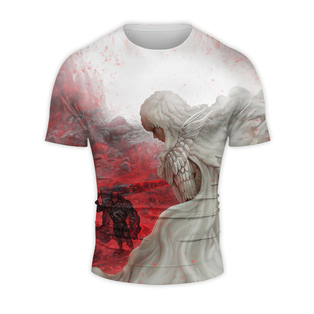 Berserk Guts Confronting Griffith Anime Apparel