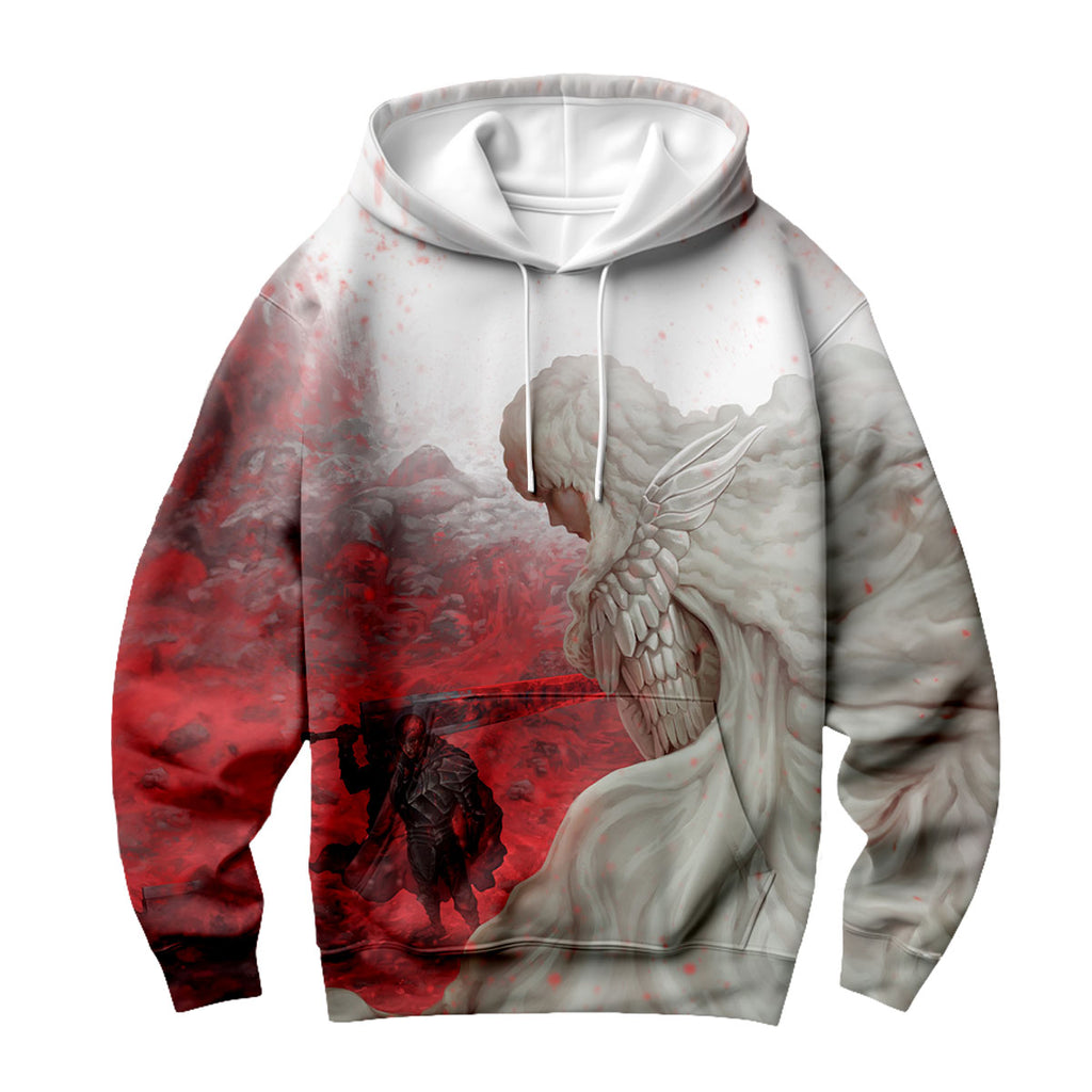 Berserk Guts Confronting Griffith Anime Apparel