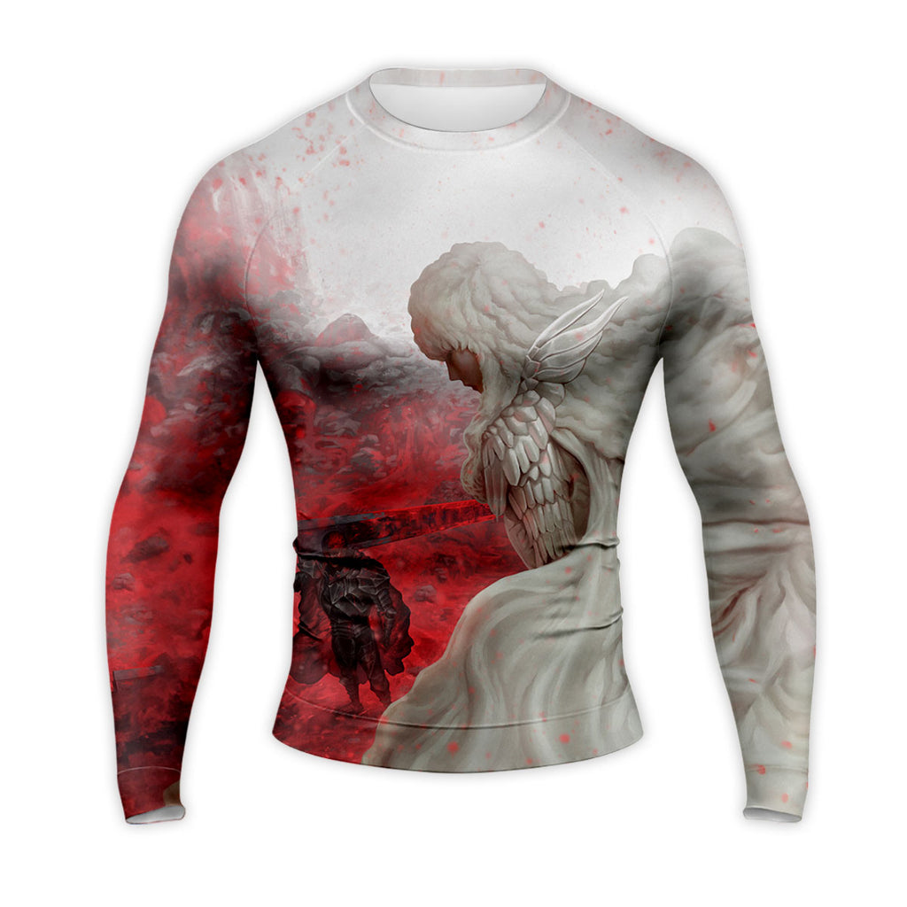 Berserk Guts Confronting Griffith Anime Apparel