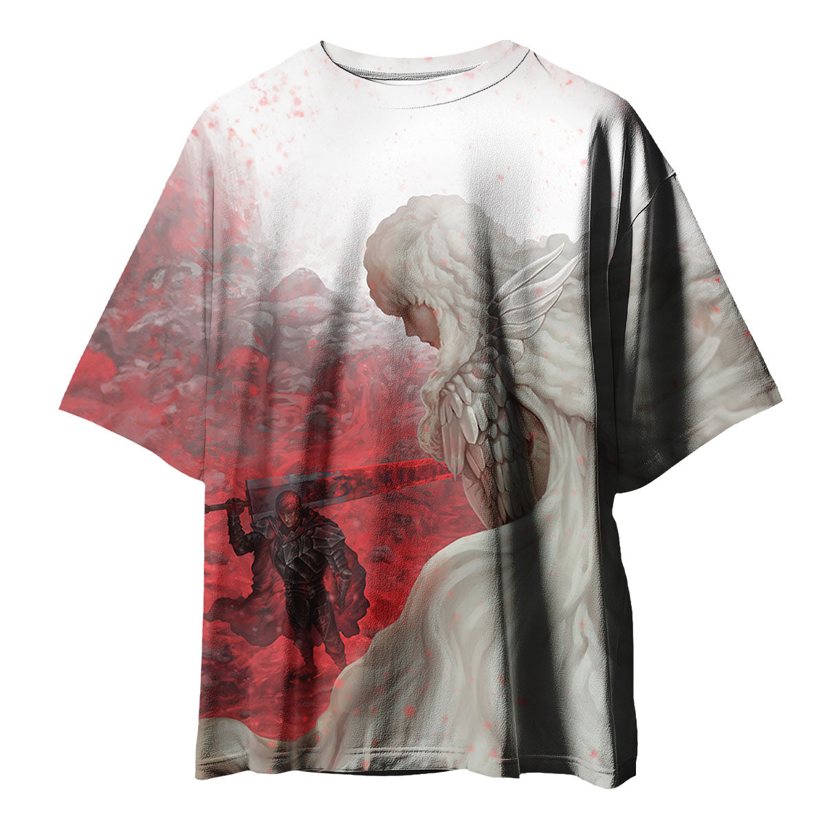 Berserk Guts Confronting Griffith Anime Apparel