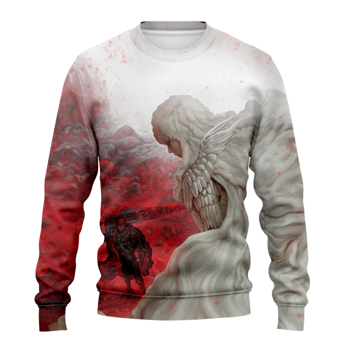 Berserk Guts Confronting Griffith Anime Apparel
