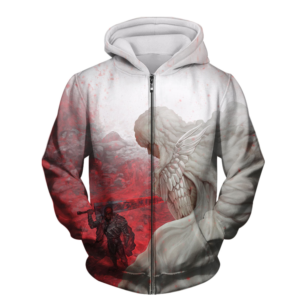 Berserk Guts Confronting Griffith Anime Apparel