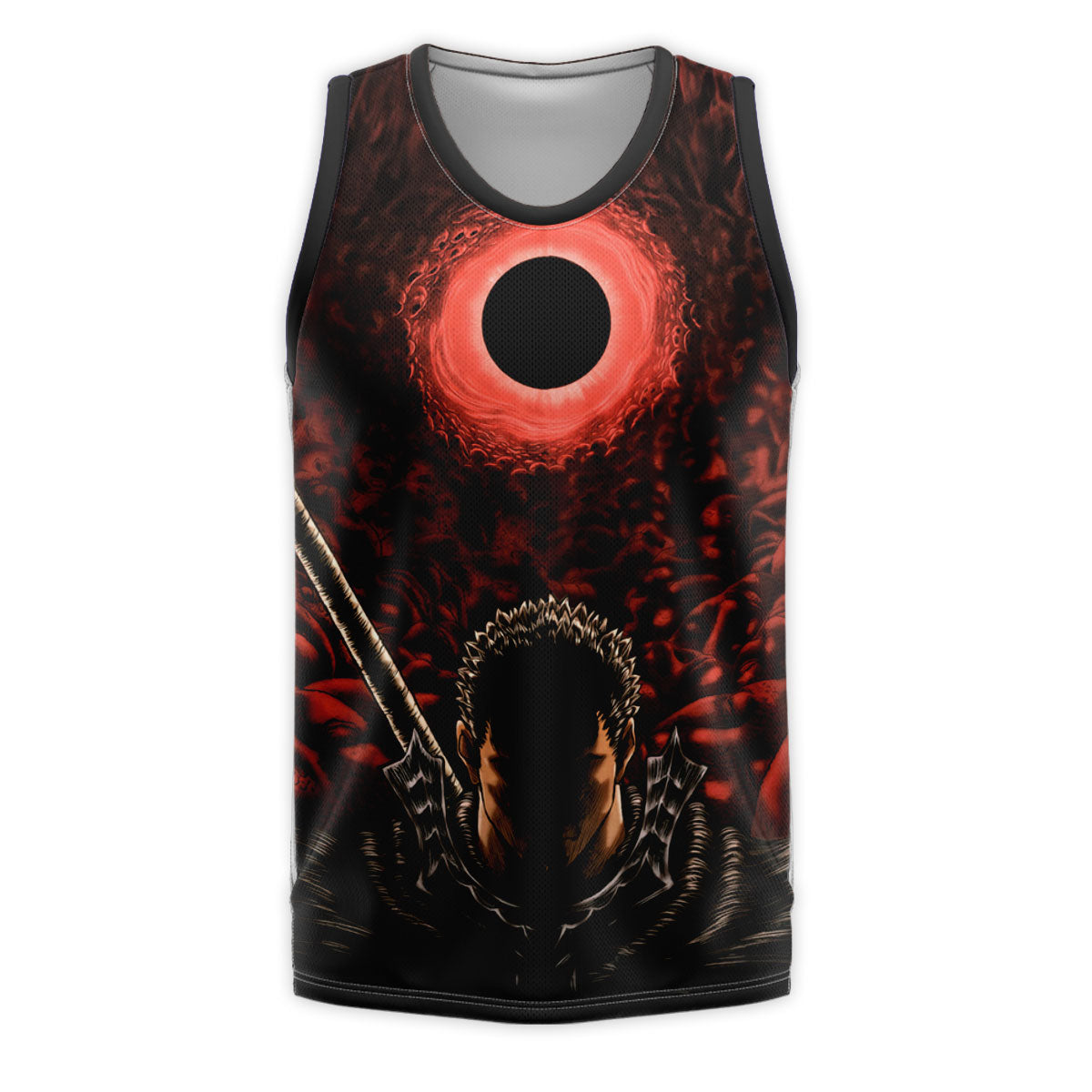 Berserk Guts Confronting The Eclipse Anime Apparel