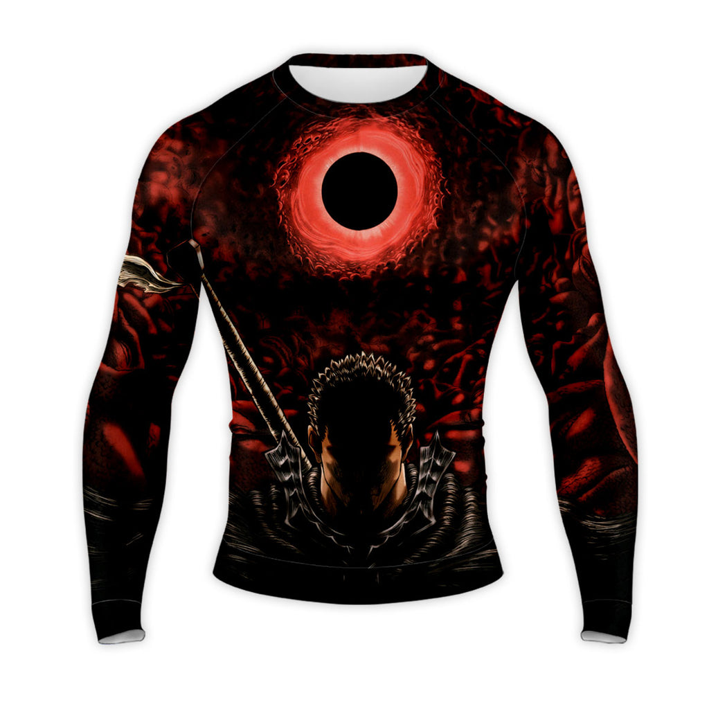 Berserk Guts Confronting The Eclipse Anime Apparel