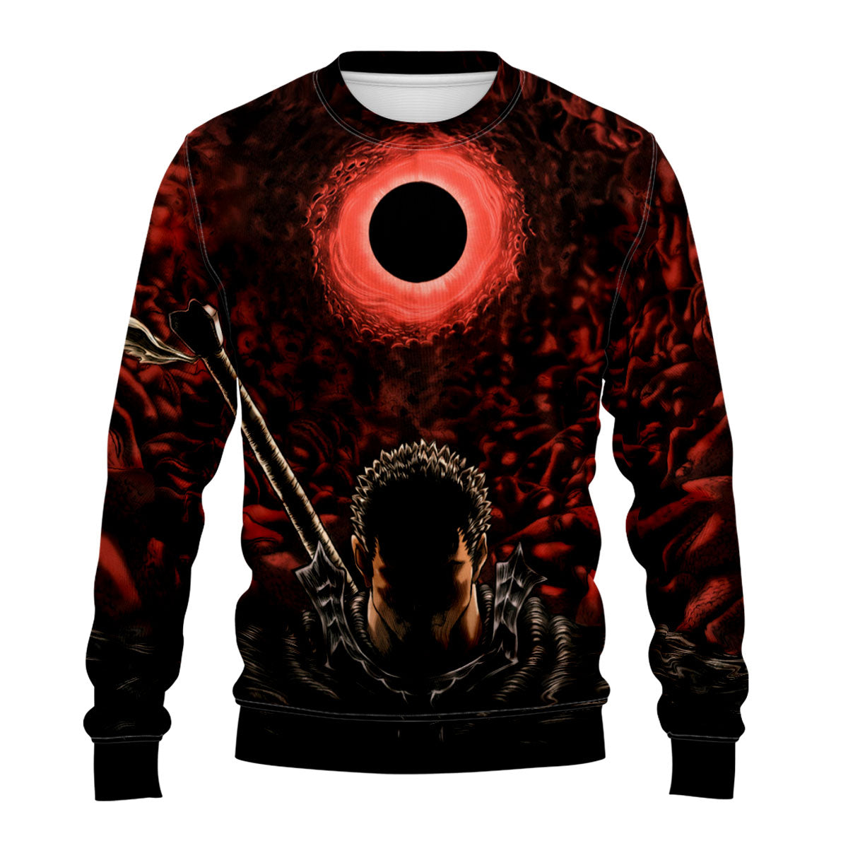 Berserk Guts Confronting The Eclipse Anime Apparel
