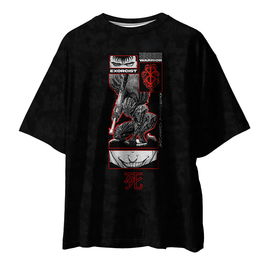 Berserk Guts Dark Art Anime Apparel