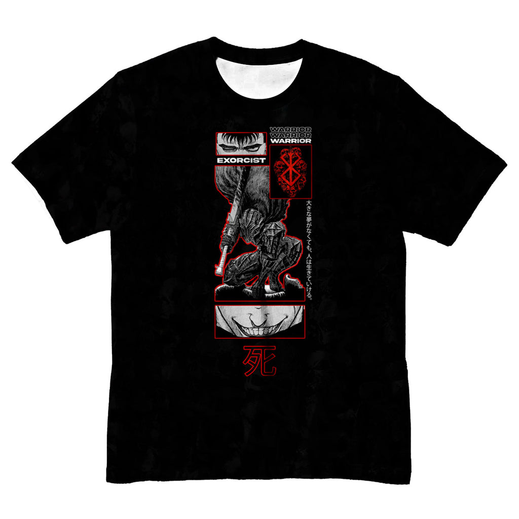 Berserk Guts Dark Art Anime Apparel
