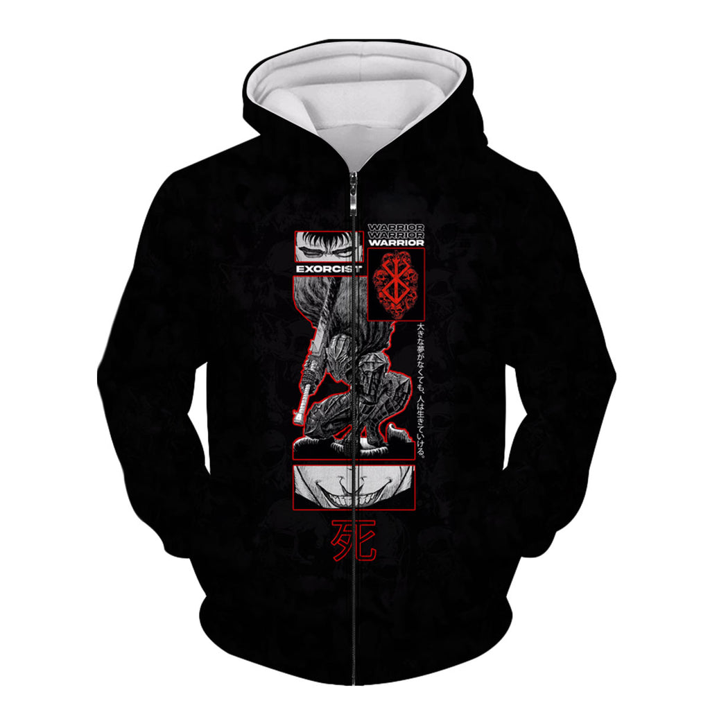 Berserk Guts Dark Art Anime Apparel