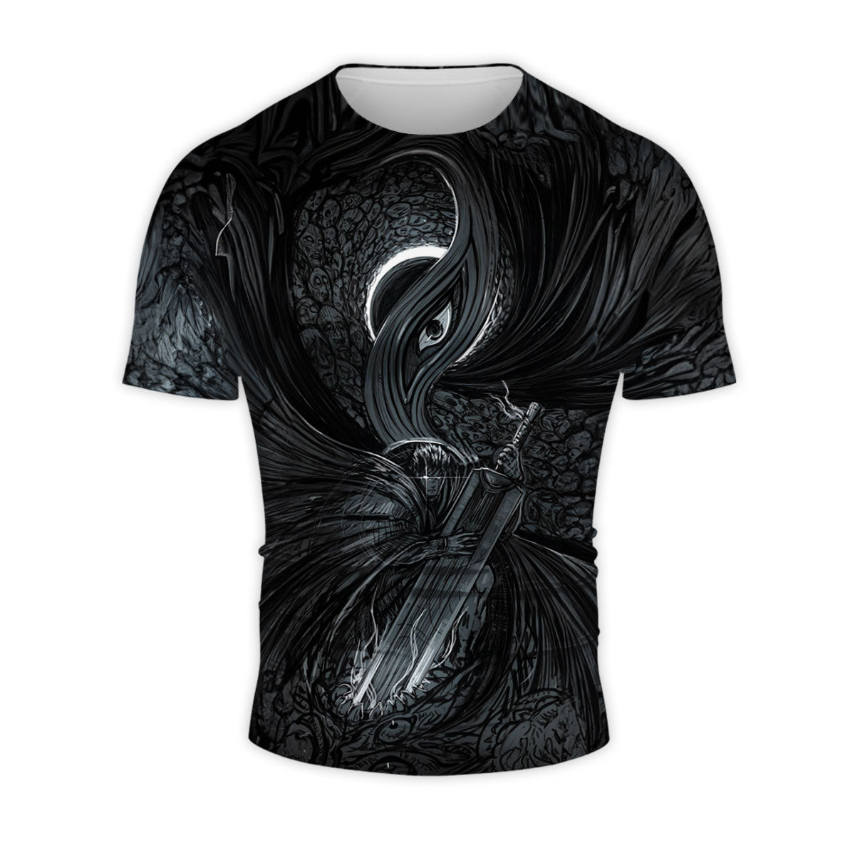Berserk Guts Dark Aura Battle Anime Apparel