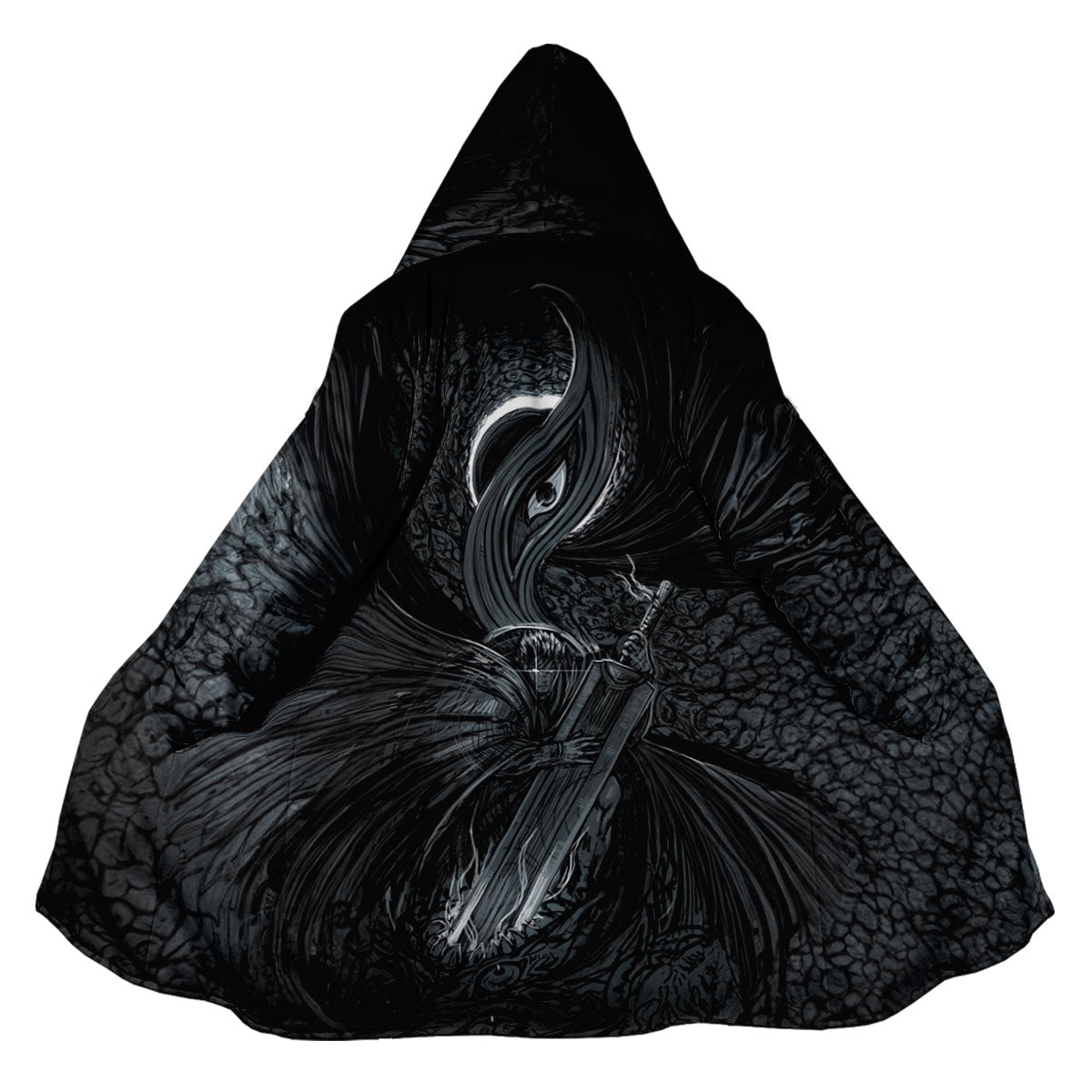 Berserk Guts Dark Aura Battle Anime Apparel